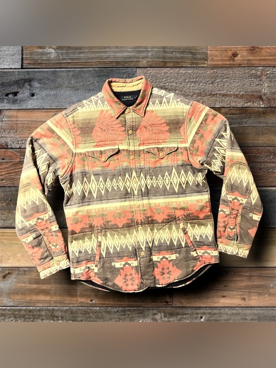 Ralph Lauren Double RL Other - 🔥🔥RARE🔥🔥POLO RALPH LAUREN LINED QUILTED WESTERN SHIRT/ JACKET- MEN’S SIZE LARGE